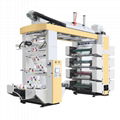 belt type 8 colour plastic film bag Flexographic Printing Machine 5