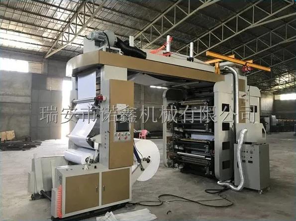 belt type 8 colour roll paper Flexographic Printing Machine