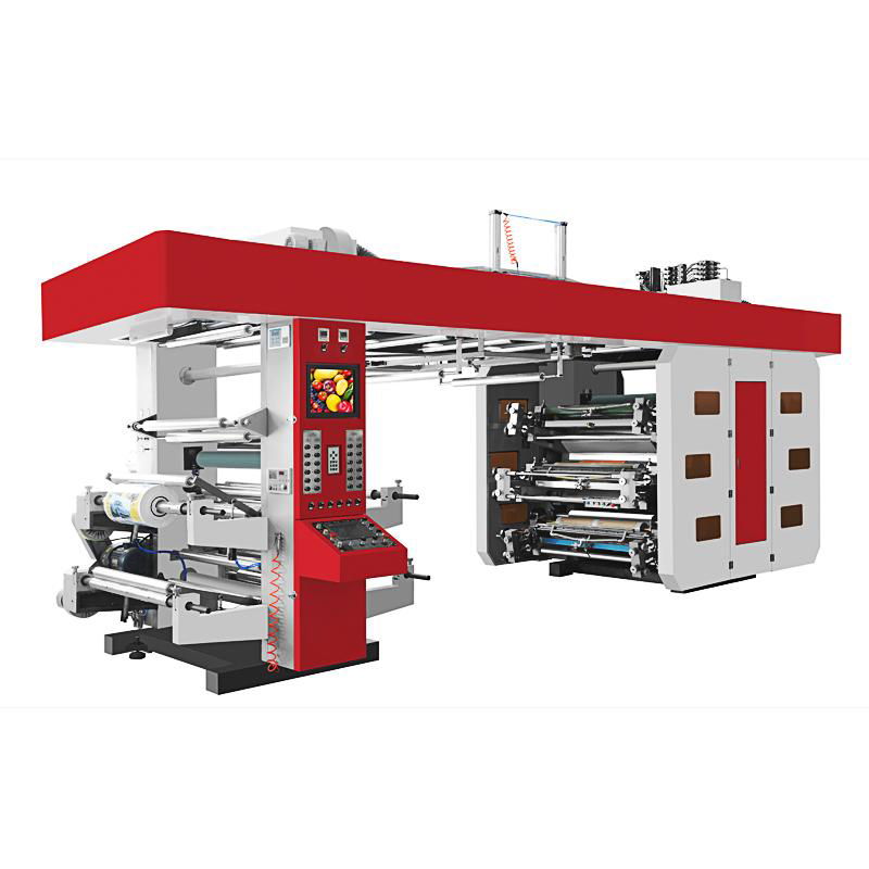 CI TYPE 6 COLOR Flexographic Printing Machine