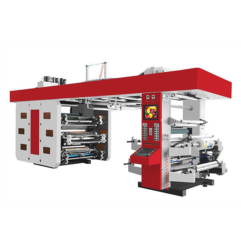 CI TYPE 6 COLOR HIGH SPEED Flexo Printing Machine