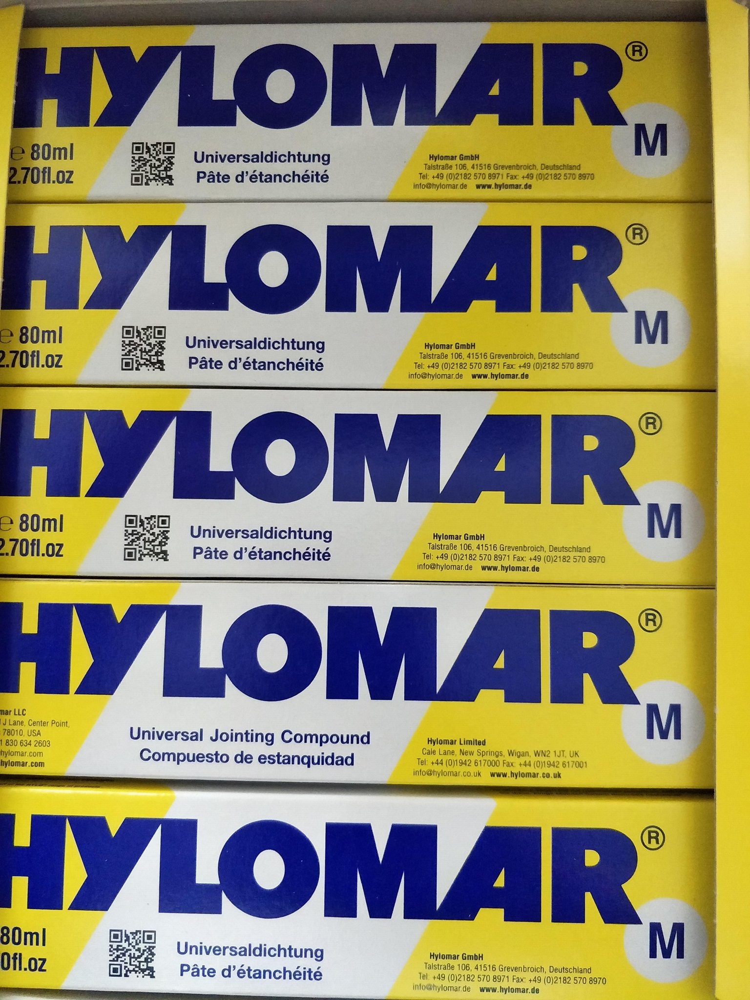 Hylomar M 非固化型密封劑 4