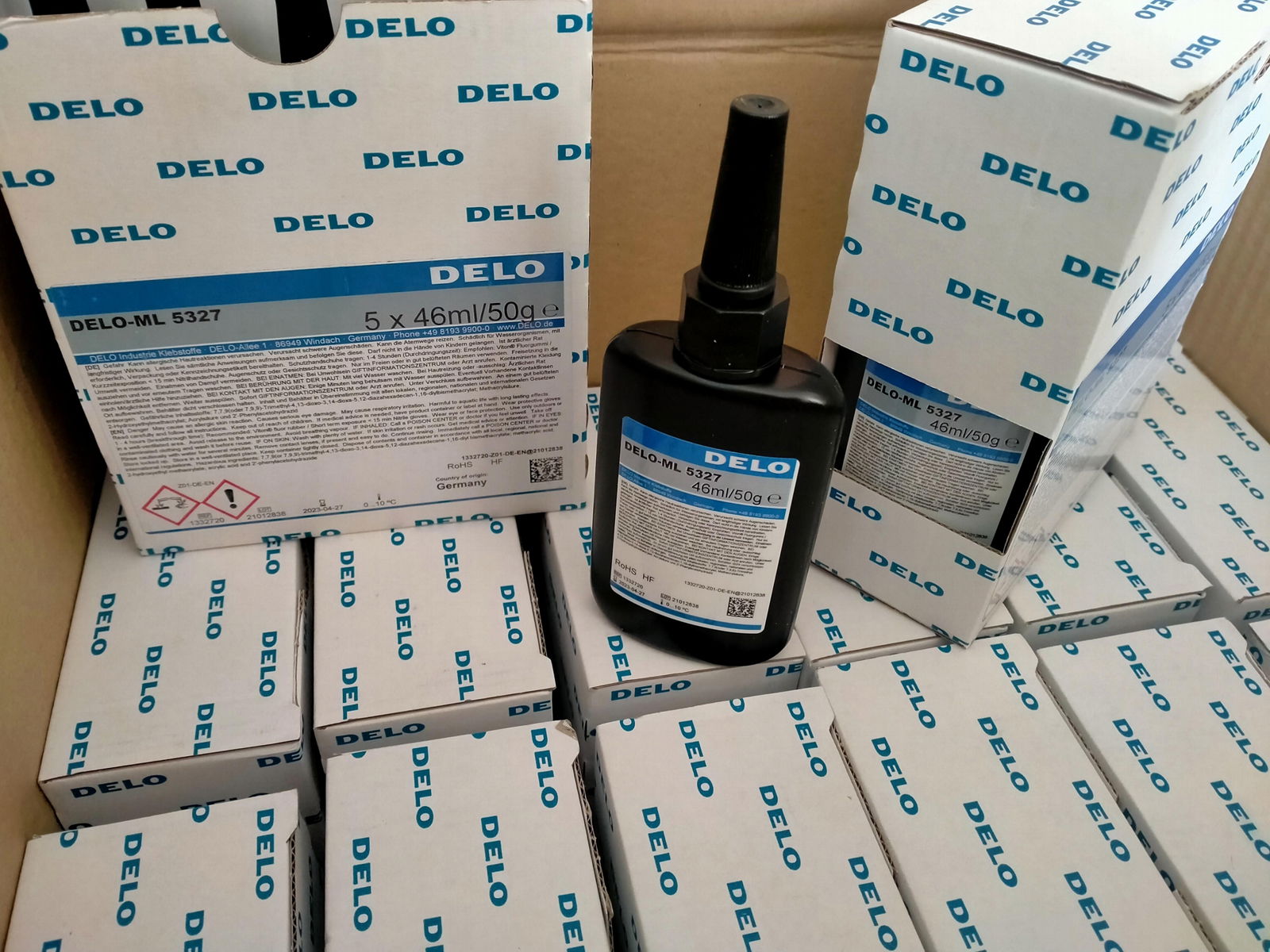 德路DELO GUM3697耐高溫有機硅膠  /DELO 4594 2