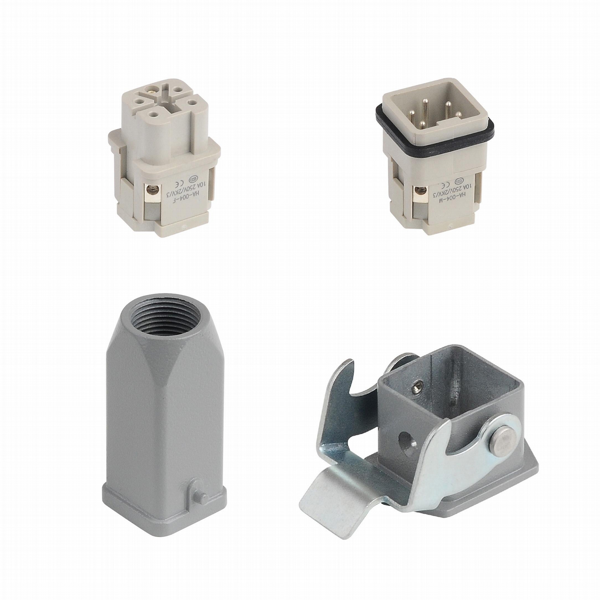 HA-005-M Han A 5pins heavy duty connector  2