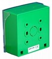 Fire Alarm DPDT Dual switches  Switch Call Point include Dual-color and Relayout