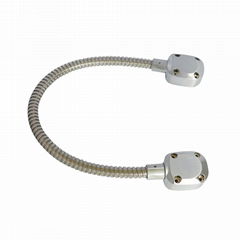 Armored & Embedded Armored Door Loop Wire conduit to protect exposed wires 