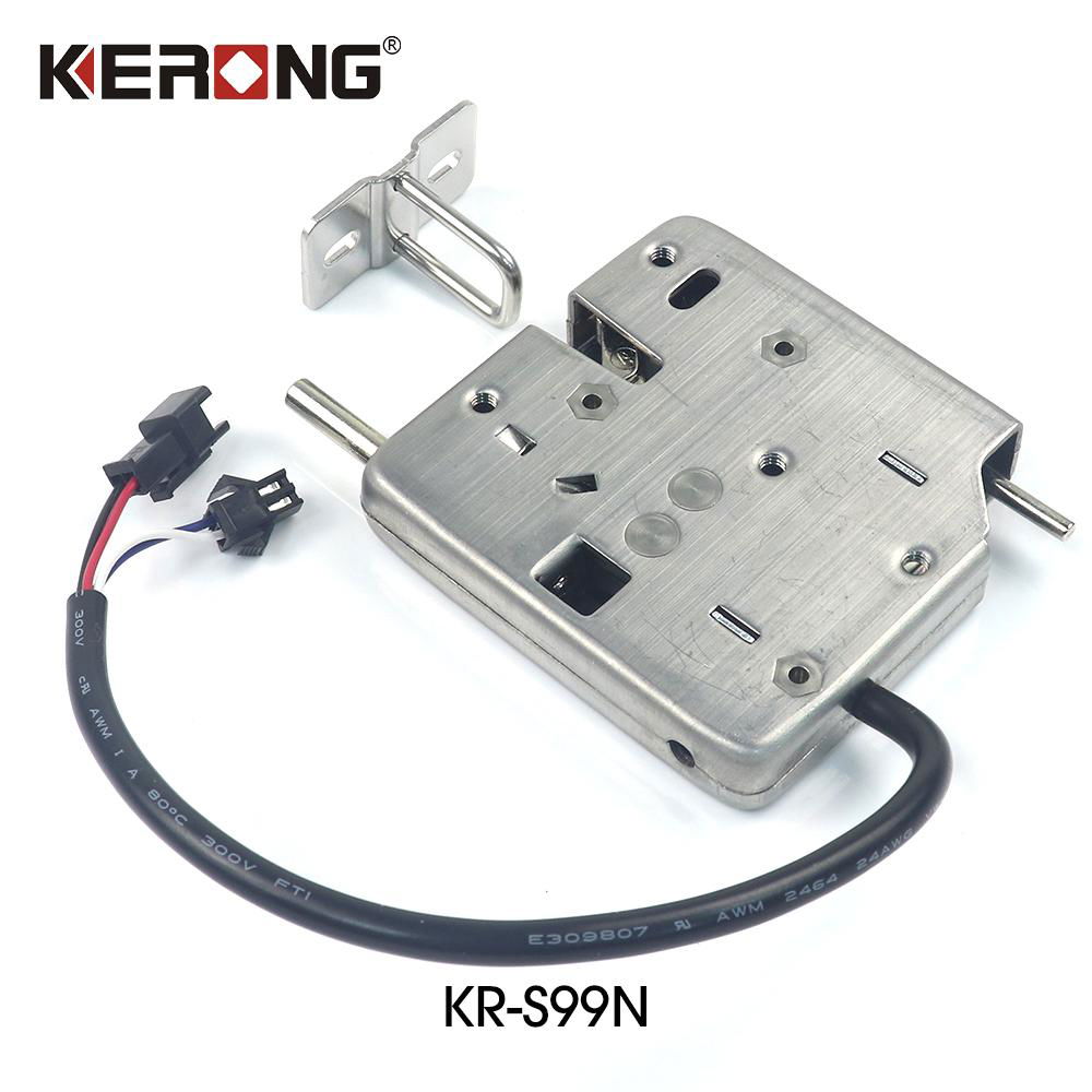 KERONG Steel Automatic Magnetic Lock Rotary Electromagnetic Latch