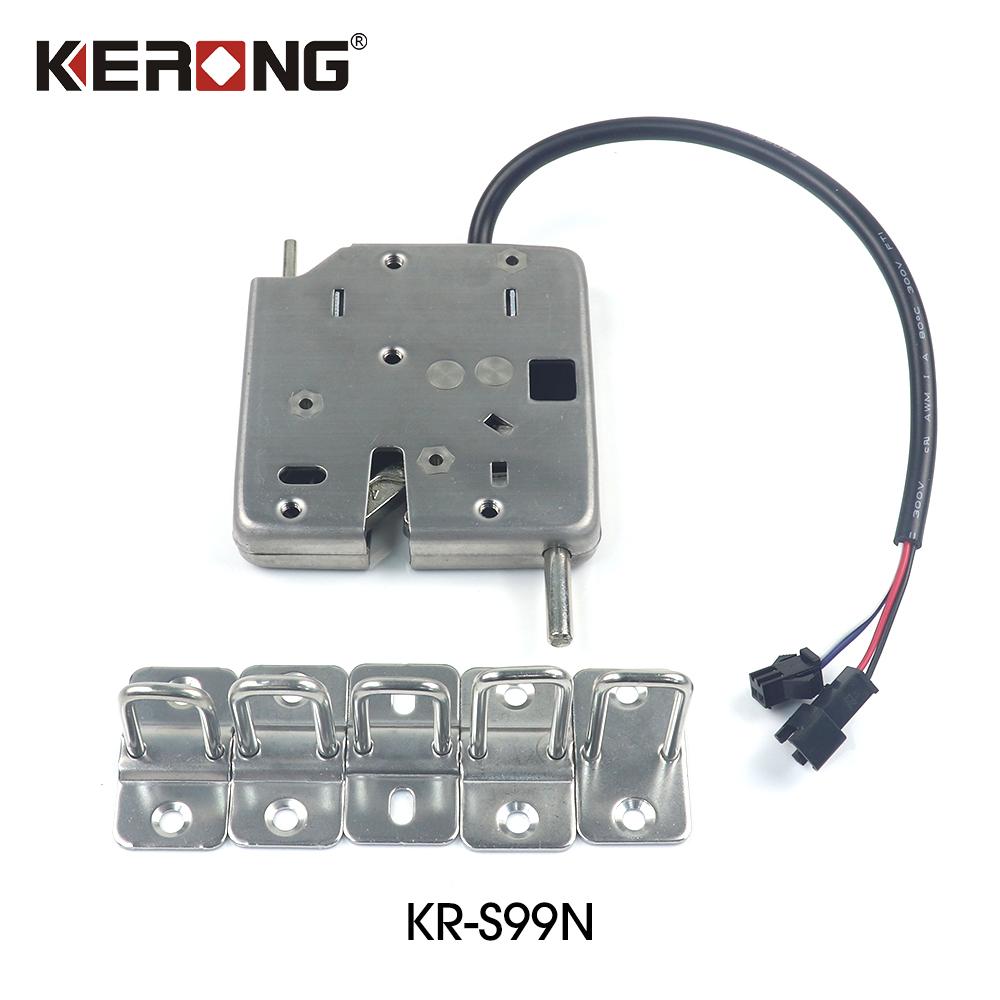 KERONG Steel Automatic Magnetic Lock Rotary Electromagnetic Latch 5