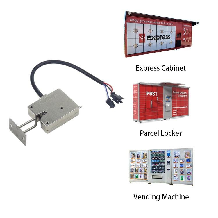 KERONG 12v 24v Small Electric Latch Keyless Locker Lock 5
