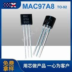 MAC97A8 雙向可控硅 插件 1A600V