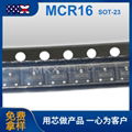 MCR16可控硅SOT-23 1