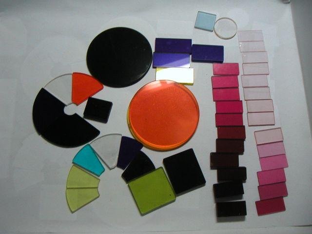 Optical Filters Kinds of Band Color Filters Narrow Band Color Filters Gold Color 2