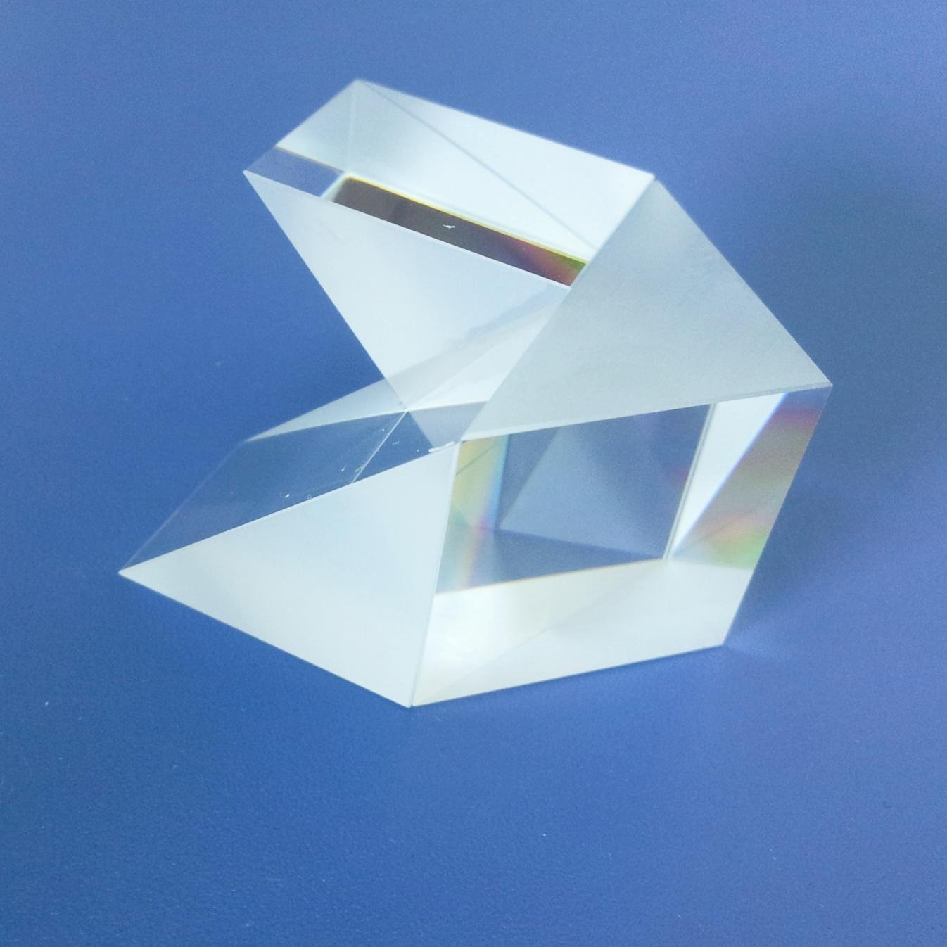 Optical Customed Glass Cementing Collimating Prism