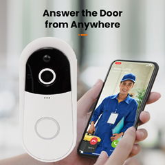 Shenzhen Factory Smart Home Dingdong Doorbell 720P Smart Phone Wireless Wifi Vid