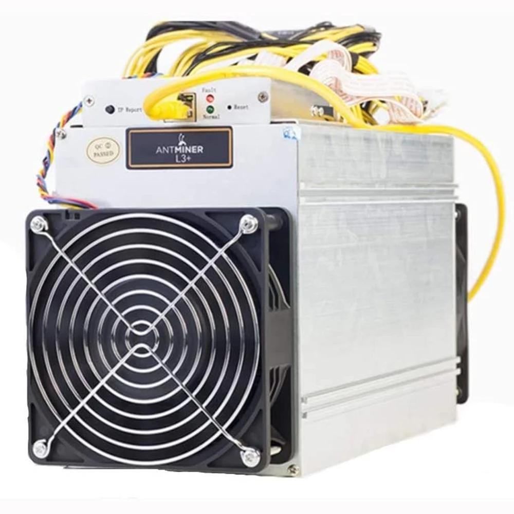 AntMiner L3+ ~504MH/s 1.6W/MH ASIC Litecoin Miner With Power Supply Included R 2