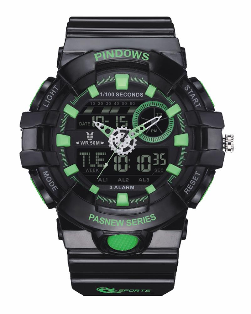 Pindows waterproof watch g shock sport watch digital watch for men 2