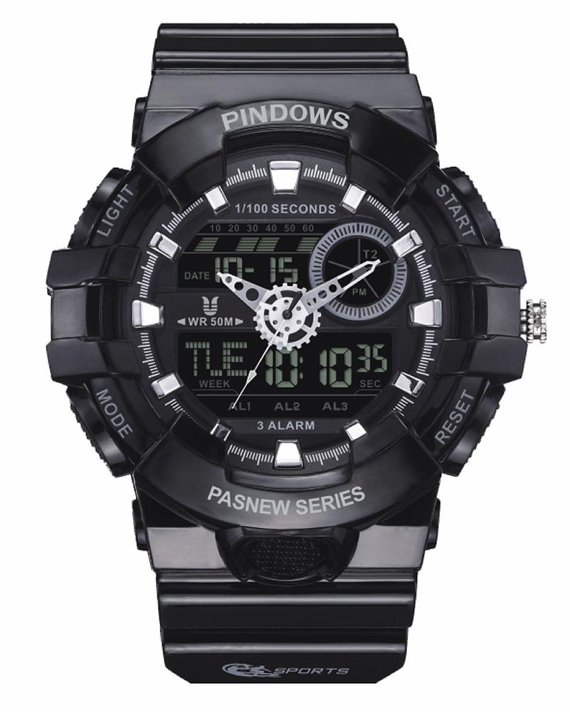 Pindows waterproof watch g shock sport watch digital watch for men 3