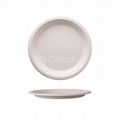 Round Bagasse Plates 1