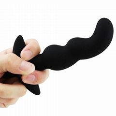 Premium Silicone Waterproof 10-Function Vibrating Prostate Anal Plug