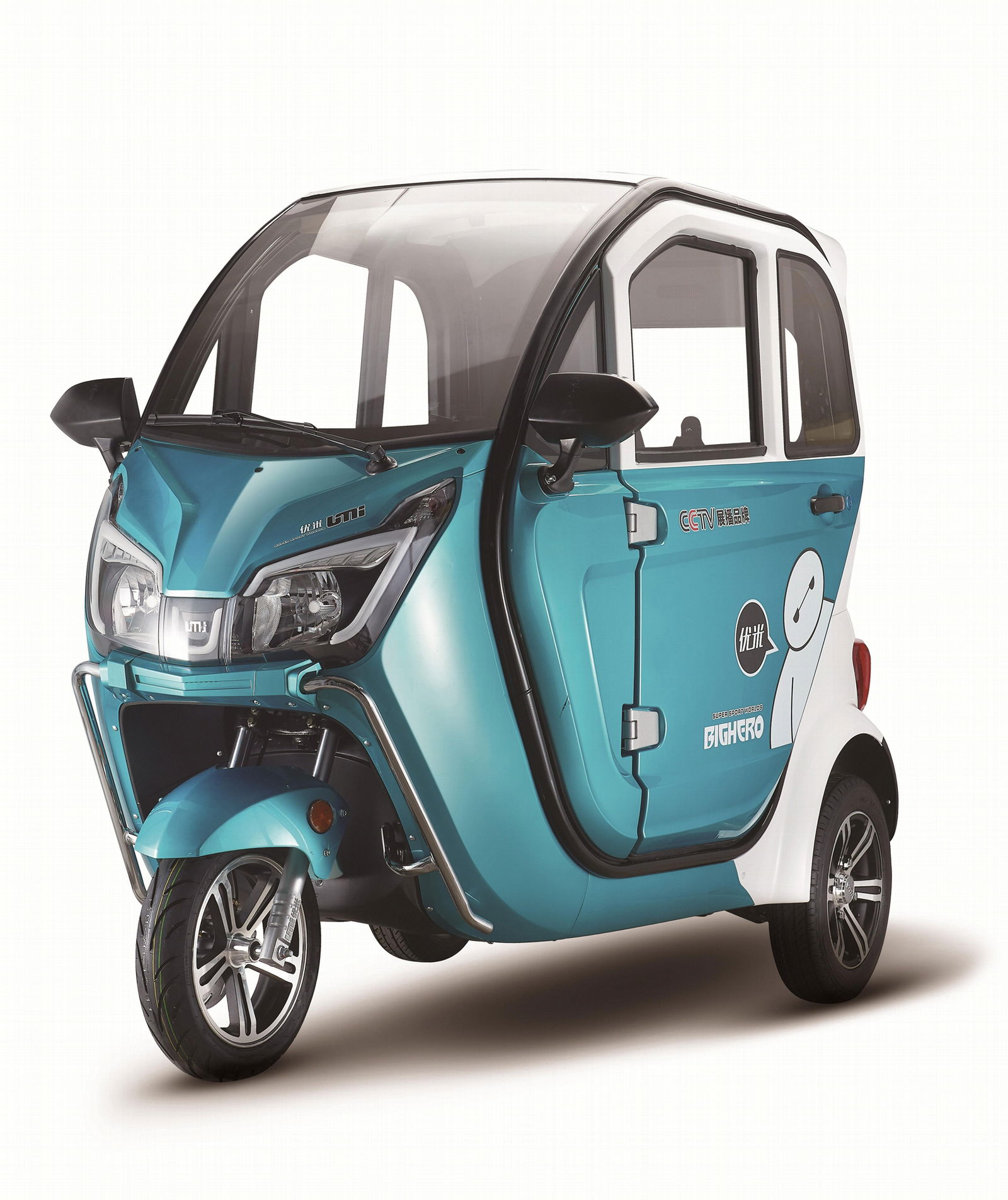 EEC 45km/h electric tricycle electric cabin scooter 