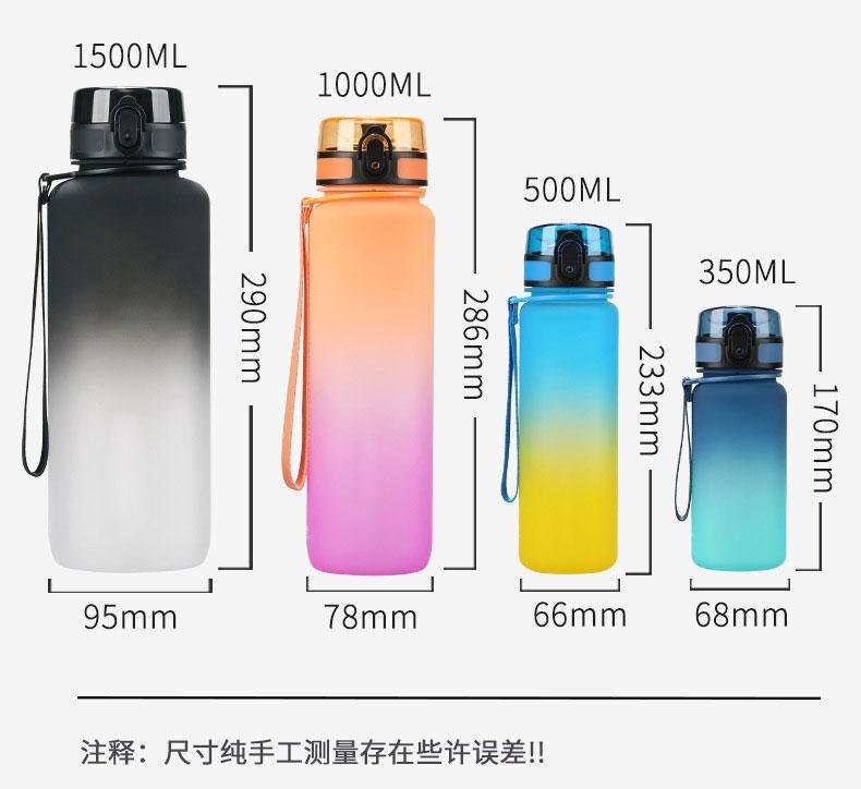宇宏泰廠家專業生產各種精美BPA FREE運動水壺