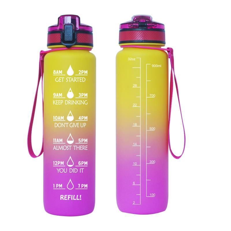 宇宏泰厂家专业生产各种精美BPA FREE运动水壶 2