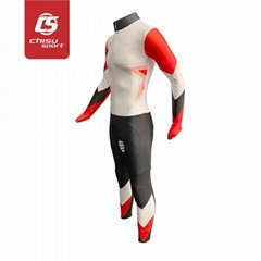 chisusport sublimation short track speed skating suit skinsuit 