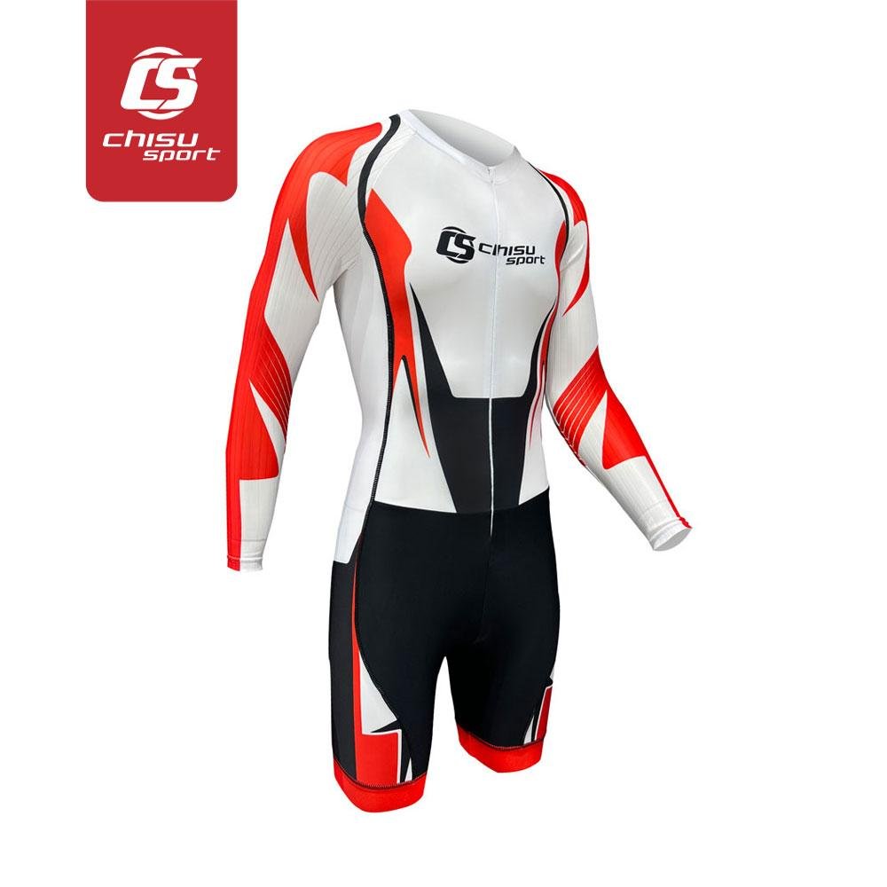 Chisusport Compression Inline Speed Skating Suit Cycling Skin Suit