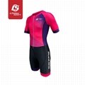 Chisusport Compression Inline Speed Skating Suit Cycling Skin Suit 3
