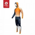 Chisusport Sublimation  Custom Ice Long Track Speed Skating suit teamwear 2