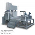 Cosmetic creams vacuum emulsifying mixer