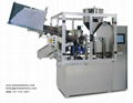 Auto plastic tube filling sealing machine