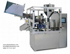 Auto plastic tube filling sealing machine