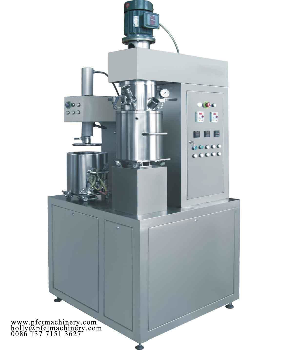 Double planetary mixer for sealants gels paste 3