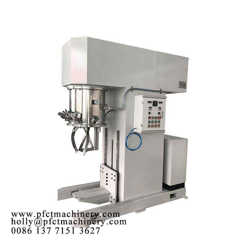Double planetary mixer for sealants gels paste 4