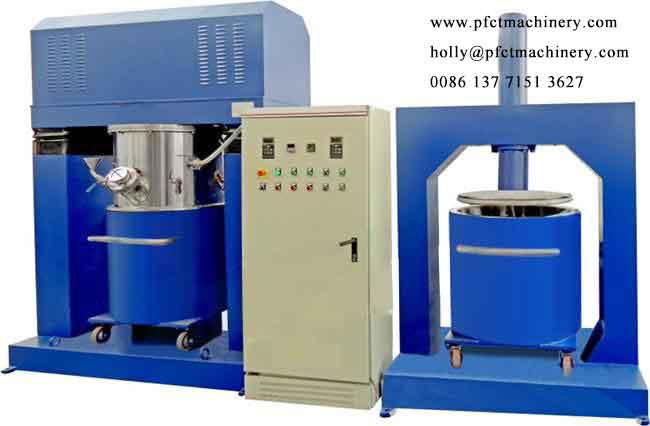 Double planetary mixer for sealants gels paste 5
