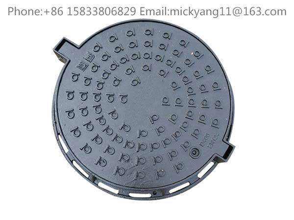 Ductile iron manhole cover 4