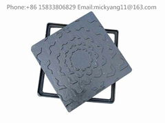 EN124 cast iron manhole cover