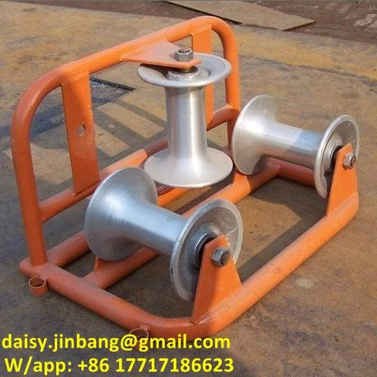 Triple Corner Cable Roller For Cable Trench