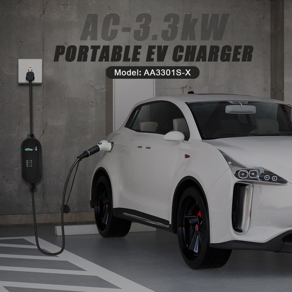 Portable AC electric vehicle charge device 3