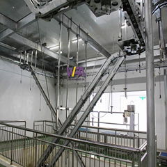 Goat Abattoir Machine Carcass Re-hanging Elevator For Sheep Slaughterting Line