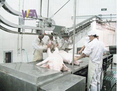 Durable Pig Slaughterhouse Bleeding Elevator for Pig Abattoir Line