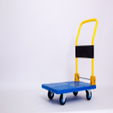 150KG Plastic foldable hand cart Hand Truck 1