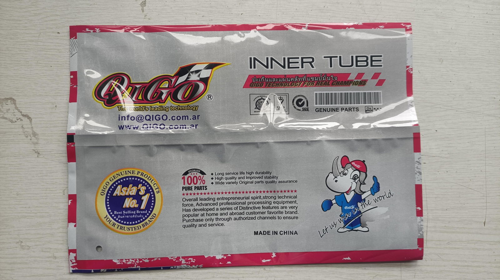 BOPP inner tube bag composite bag laminated bag plastic bag 4