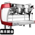 格米莱咖啡机CRM3201商用双头半自动意式咖啡机