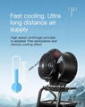 Industrial spray electric fan