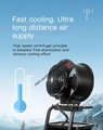 Industrial spray electric fan centrifugal humidifier dust removal cooling water 