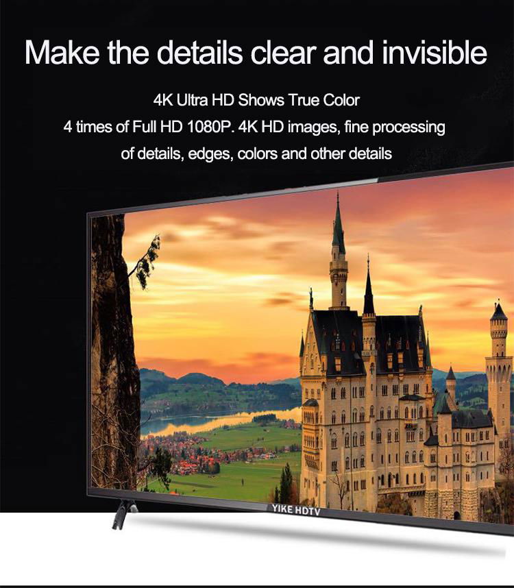 4K ultra-high definition flat screen TV 3