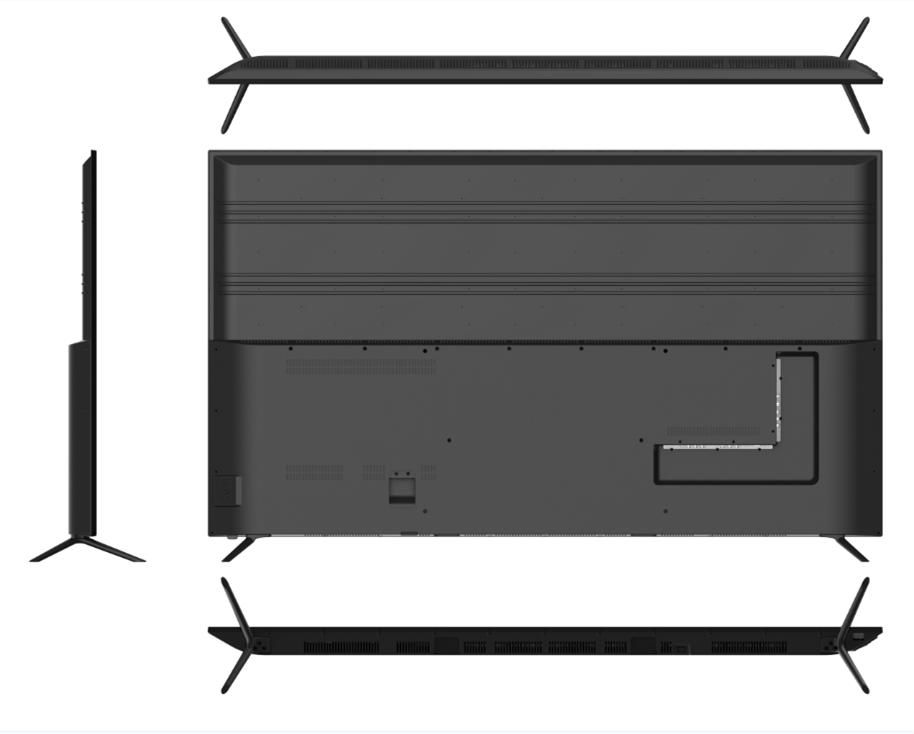 4K ultra-high definition flat screen TV 4