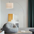 Simple wooden European Led floor lamp 1