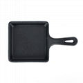 Enameled cast iron frypan，cookware，kitchenware